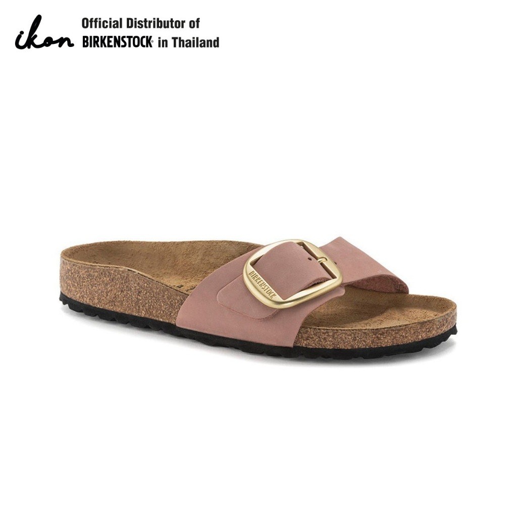 BIRKENSTOCK Madrid BB NU Old Rose รองเท้าแตะ ผู้หญิง สีชมพูเข้ม รุ่น 1024016 (regular)