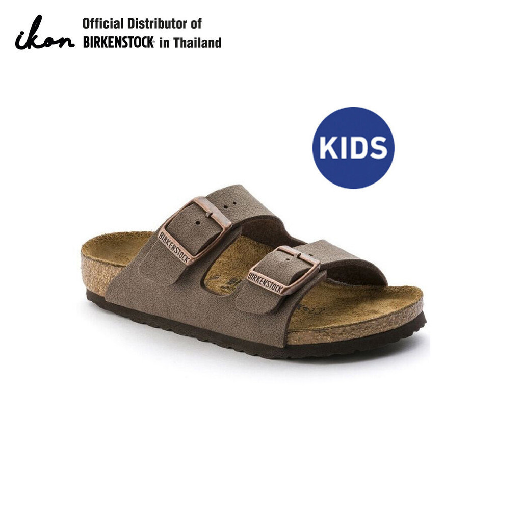 BIRKENSTOCK Arizona Kids BFBC Mocha รองเท้าเด็ก ผู้ชาย สีมอคค่า รุ่น 1002361 (regular)