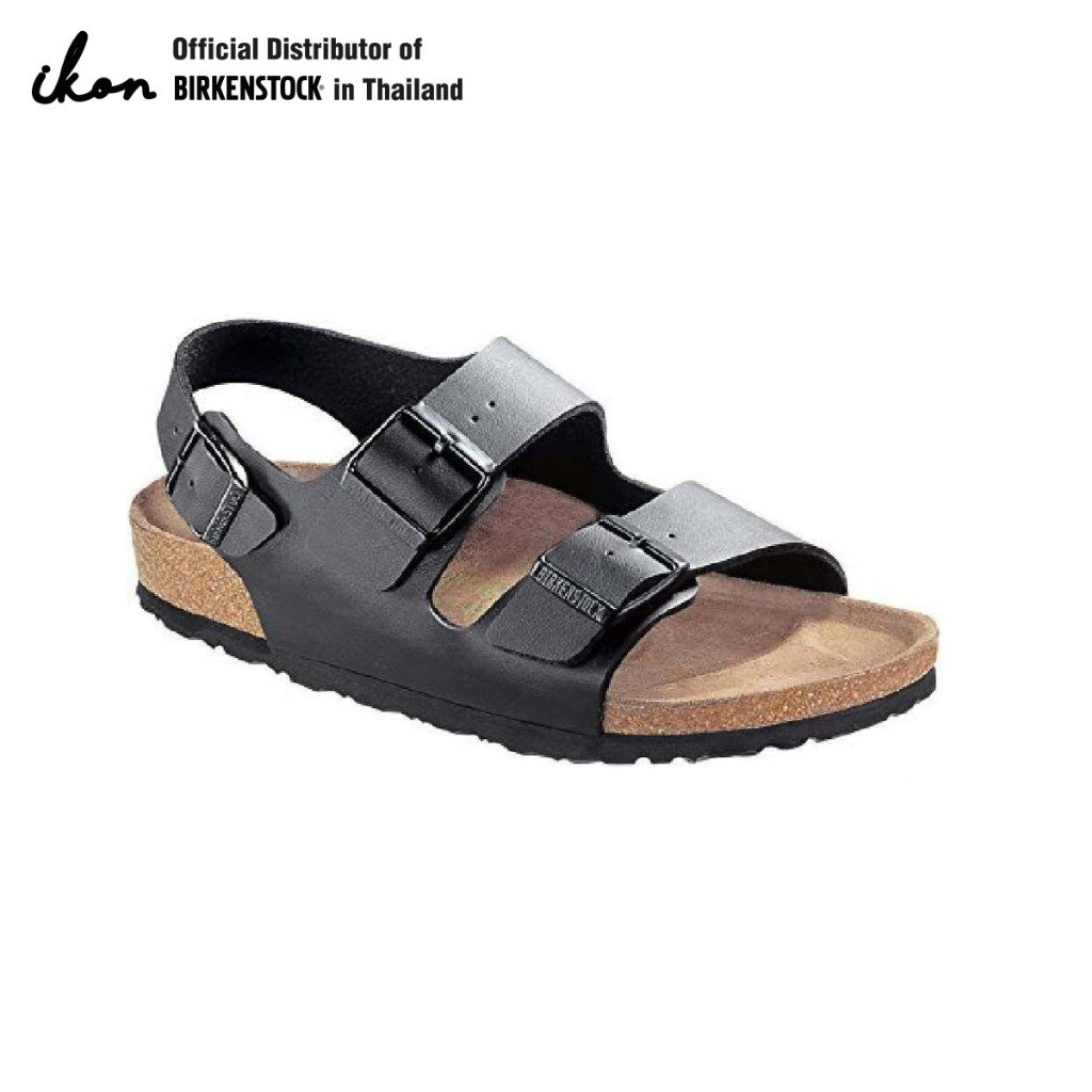 BIRKENSTOCK Milano BF Black รองเท้าแตะ Unisex สีดำ รุ่น 34791 (regular)