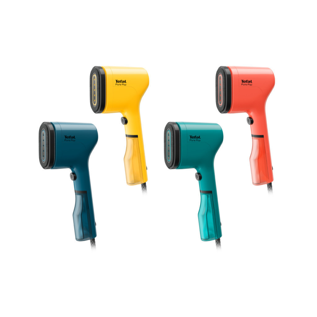 [สินค้าใหม่] เครื่องรีดถนอมผ้าแบบพกพา TEFAL PURE POP มี 4 สี น้ำเงิน , เขียว , แดง , เหลือง