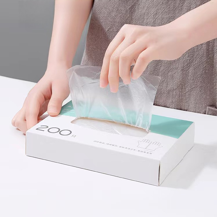 Ones ถุงมือพลาสติก ใช้แล้วทิ้ง 200 ชิ้น/กล่อง เหนียวพิเศษ หนาและทนทาน - รูปที่ 5