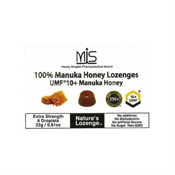 Medical Incubation Manuka Honey Lozenge Candy UMF10+ 6 grainsSolid honey (throat lozenges) made fro 