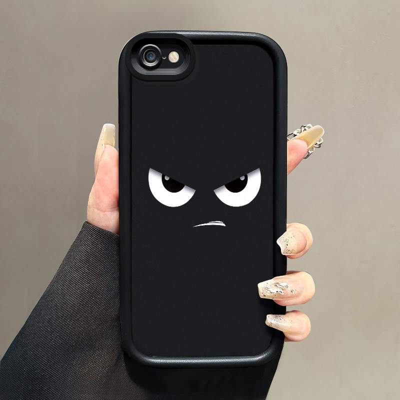 เคสสำหรับ iPhone 6 Plus 6s Plus 7 Plus 8 Plus SE 2020 เคสป้องกันการกระแทกซิลิโคนเคสโทรศัพท์มีลายดวงตายอดนิยม – โปรปัง