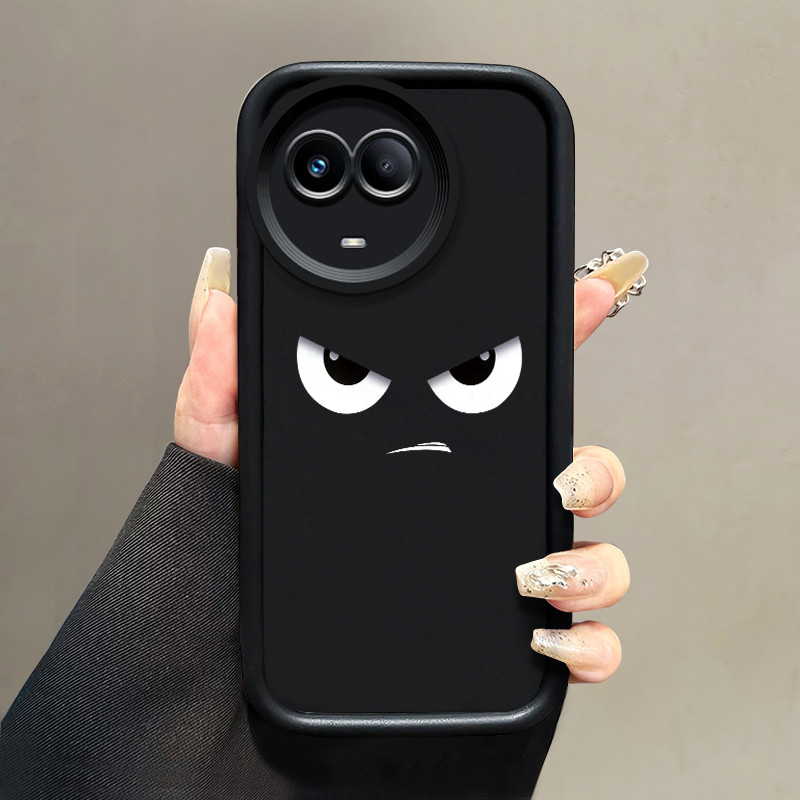 เคสสำหรับ Realme 11 4G 11 5G 11X 5G C67 5G V50s 5G Narzo 60X 5G เคสป้องกันการกระแทกซิลิโคนเคสโทรศัพท์มีลายดวงตายอดนิยม