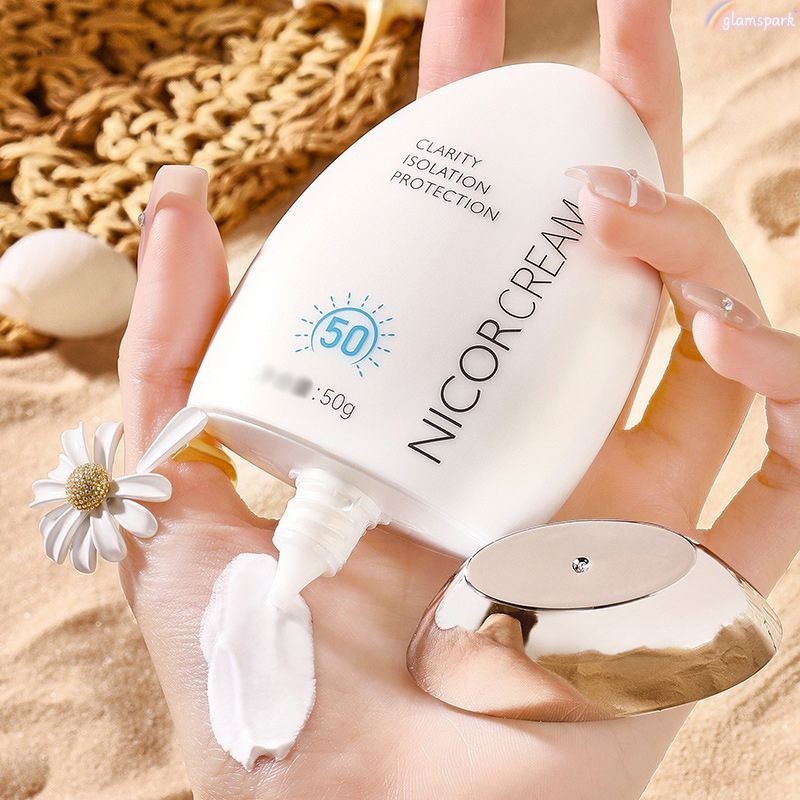 Glamsparkhigh กําลังขยายแยกครีมกันแดดครีม Multi Effect Moisturizing ครีมกันแดดครีม