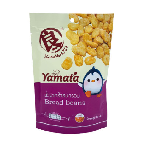 (1แถม1 ถึง 21กรกฎาคม) Yamata Broad Beans Crab Flavour 70G