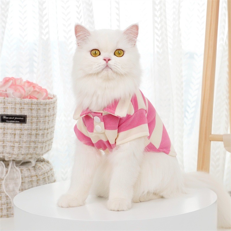 【Hipidog】เสื ้ อโปโลสัตว ์ เลี ้ ยง เสื ้ อผ ้ าสุนัข เครื ่ องแต ่ งกายแมว