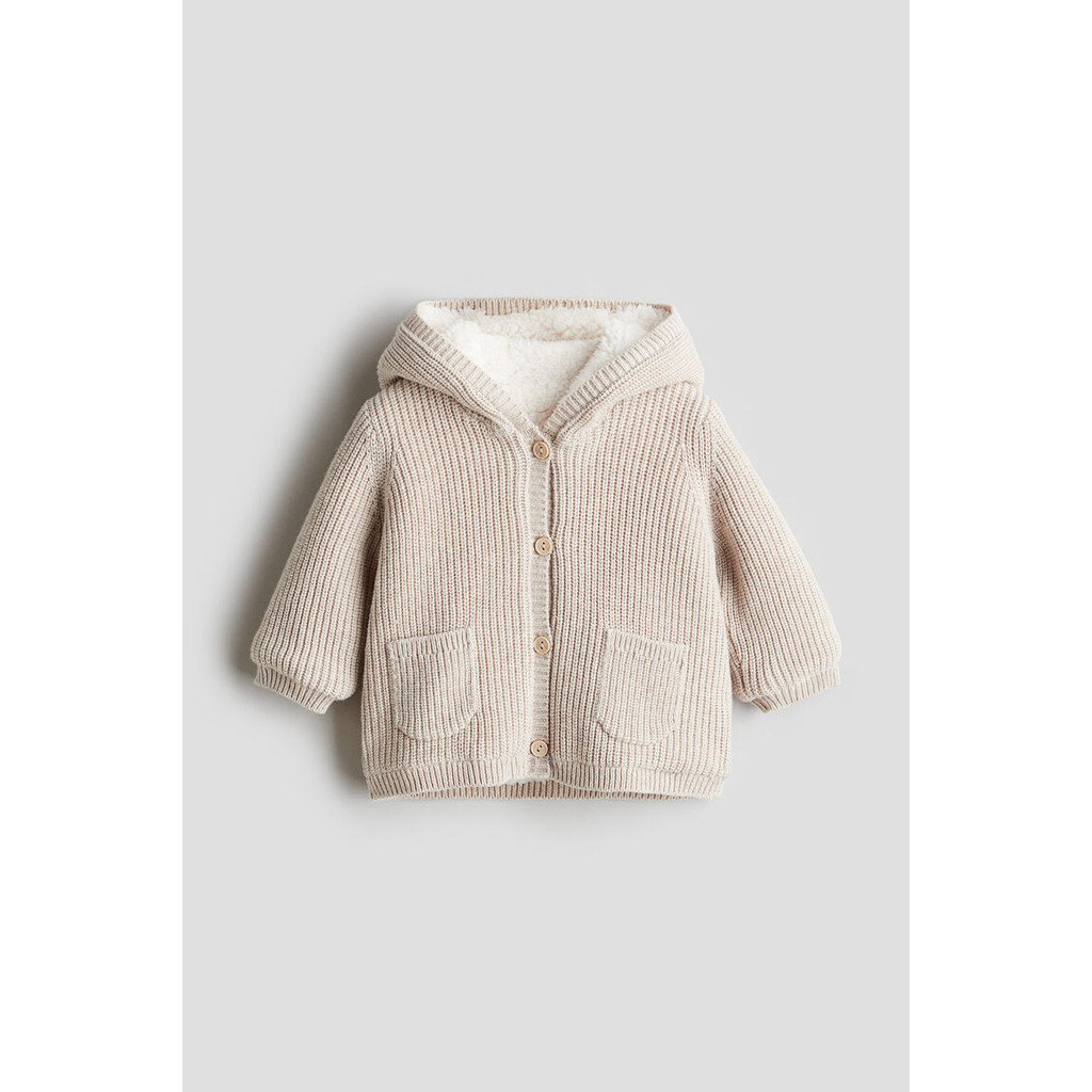 H&M Infants Pile-lined cardigan 1248273_1