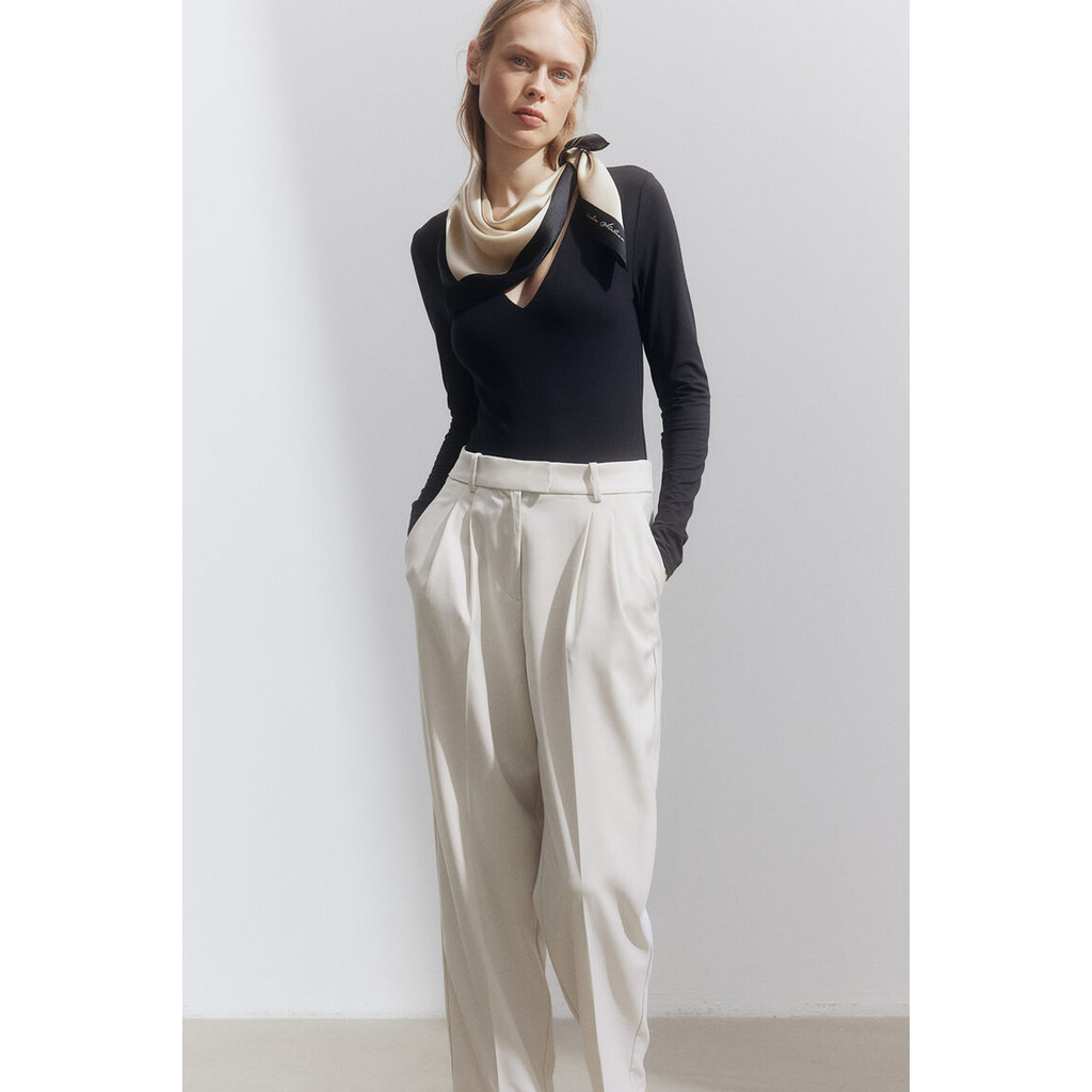 H&M(เอชแอนด์เอ็ม) กางเกงขายาวความยาวถึงข้อเท้า ผู้หญิง 1011909_5