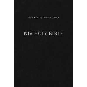 NIV, Holy Bible, Compact, Paperback, Black, Comfort Print [Paperback]