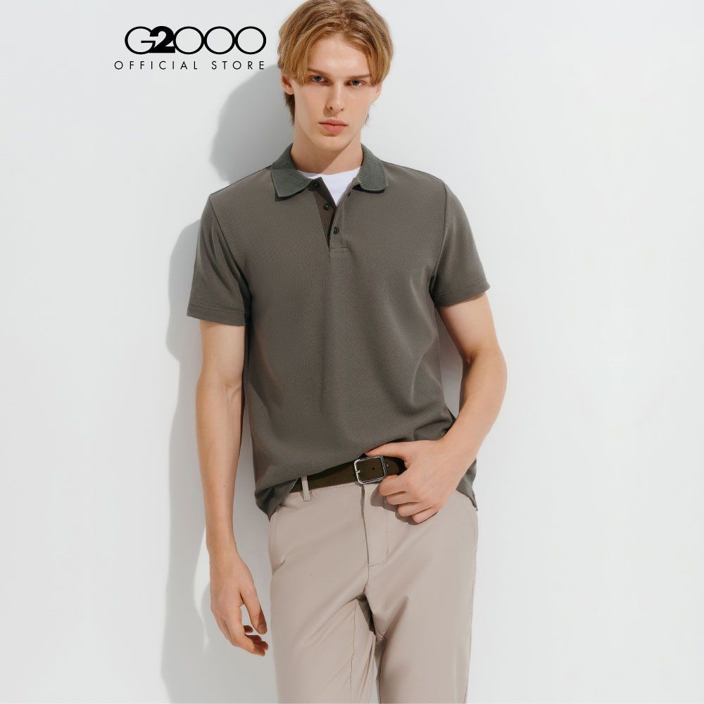 G2000 เสื้อโปโลสำหรับผู้ชาย ทรง Smart Fit รุ่น 4614187247 GREEN