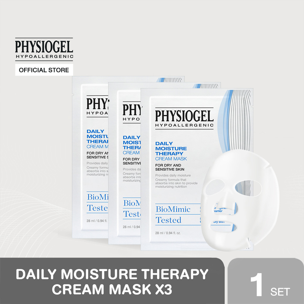 [PACK X3] PHYSIOGEL DAILY MOISTURE THERAPY CREAM MASK