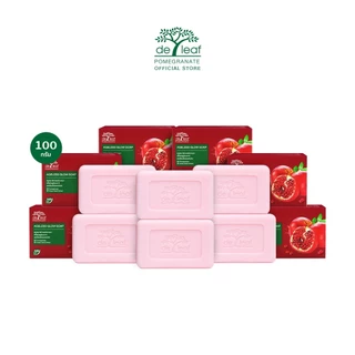(Normal Price) สบู่เดอ ลีฟ พอมีกราเนท เอจเลส โกลว์ 100 กรัม (3 ก้อน)
