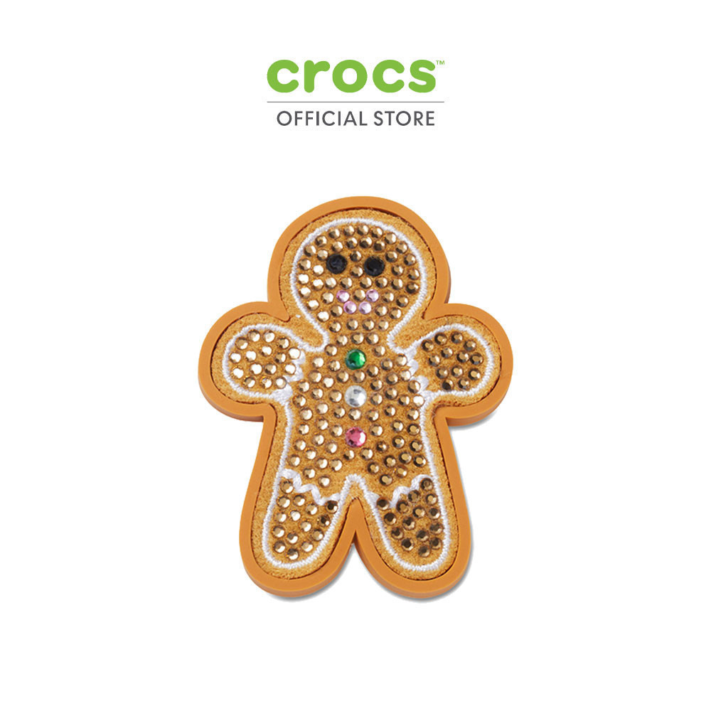 CROCS ตัวติดรองเท้า JIBBITZ™ BEADED GINGERBREAD COOKIE รุ่น 10014258