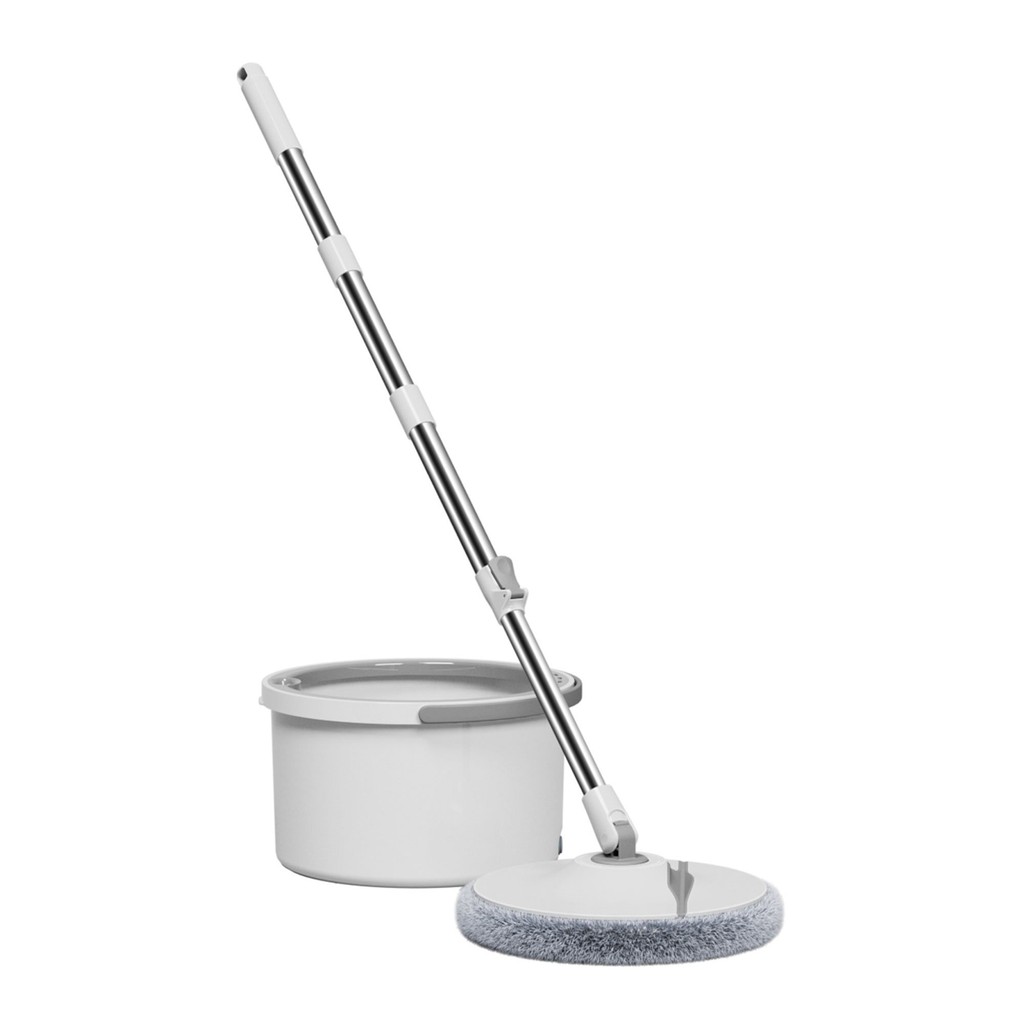 ชุดถังปั่นม็อบแยกน้ำดี-น้ำเสีย 2.5 ลิตร พร้อมไม้ถูและอะไหล่ผ้า 2 ชิ้น KASSA HOME รุ่น WYL-817