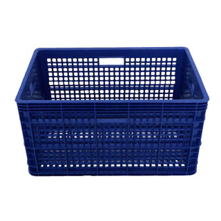 KASSA HOME ลังผลไม้พร้อมหูจับ รุ่น VCP-426BL ขนาด 55 x 37 x 30 ซม. สีน้ำเงิน