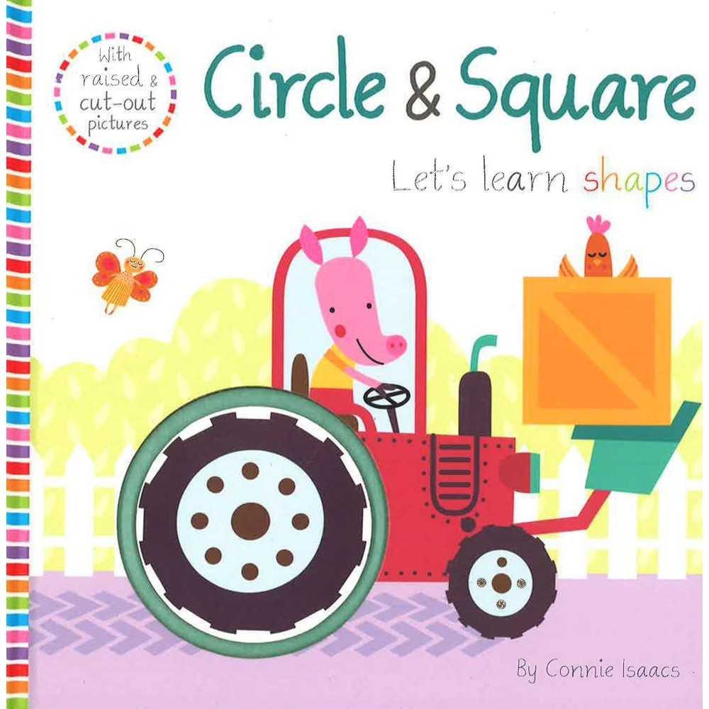 BBW หนังสือ Touch, Feel, Explore: Circle And Square ISBN: 9781789583700