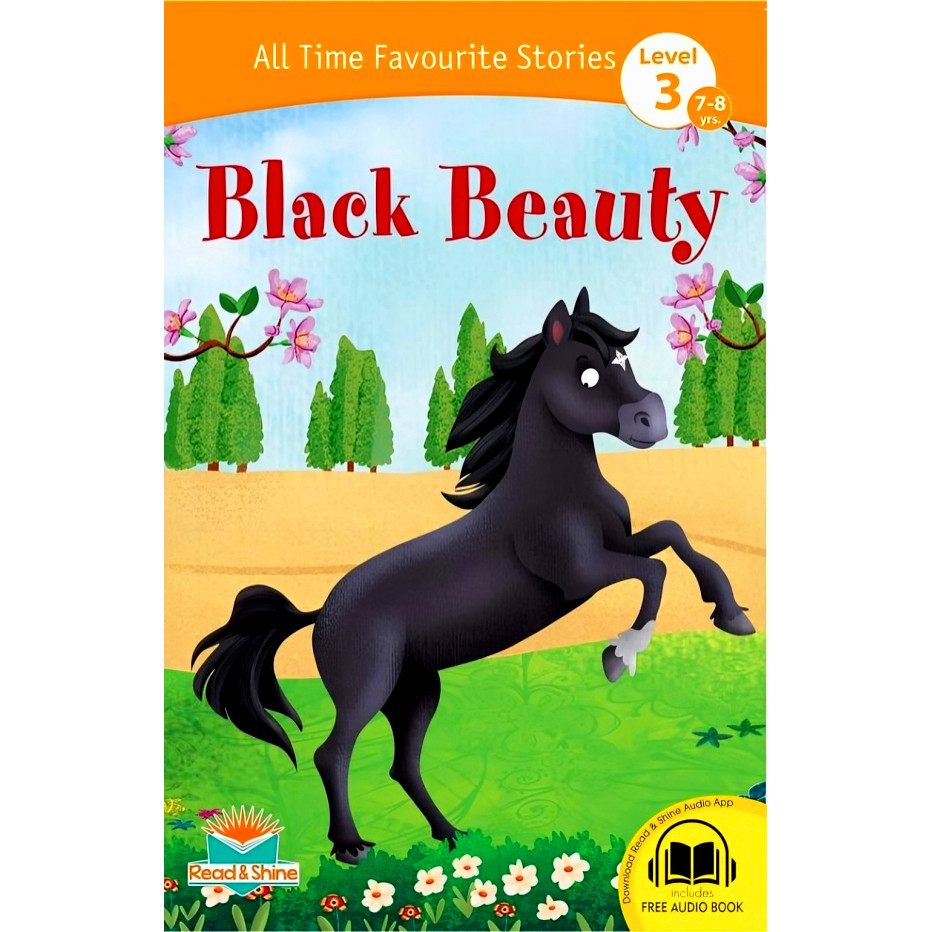 BBW หนังสือ ALL TIME FAV STORIES L3: BLACK BEAUTY By LITTLE SPROUTS
