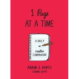 1 Page at a Time (Red) : A Daily Creative Companion [Paperback]