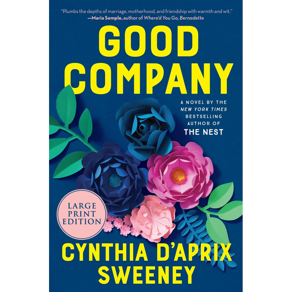 BBW หนังสือ Good Company: A Novel [Large Print] ISBN: 9780063090750