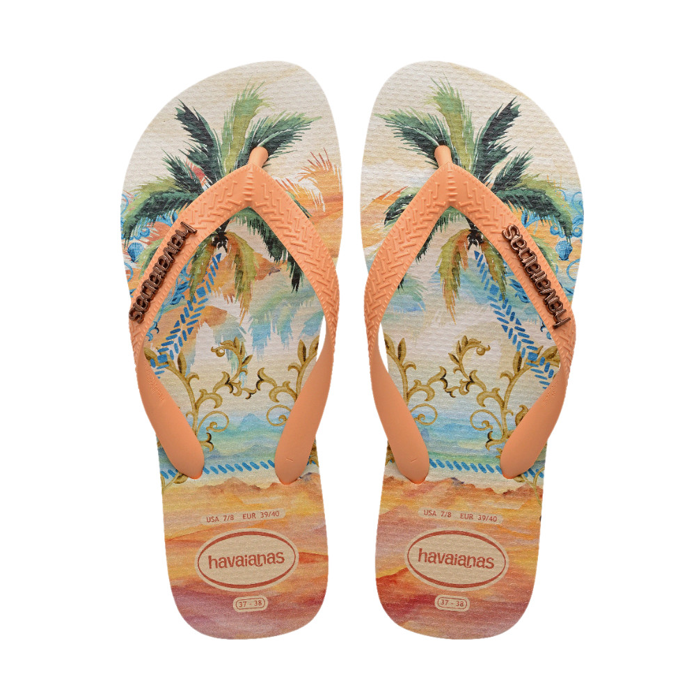 HAVAIANAS รองเท้าแตะ Top Tropicalia Flip Flops ORANGE 41497220027U_S5ORXX