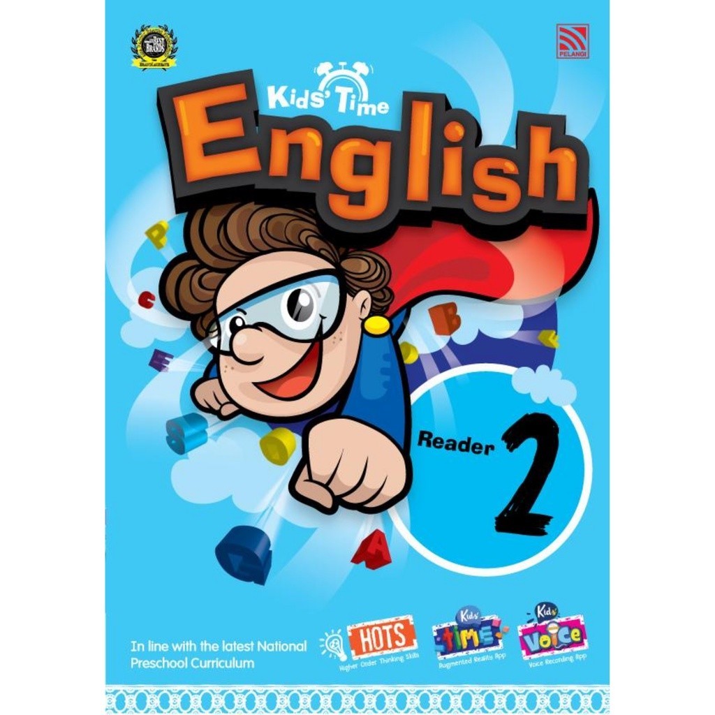 ^NANMEEBOOKS หนังสือ Kids' Time English Reader 2