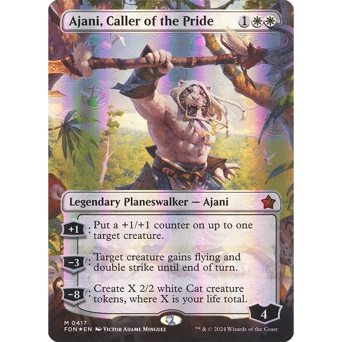 [Special] - [FDN] - (M) -[Ajani, Caller of the Pride(417)] -  [2024]