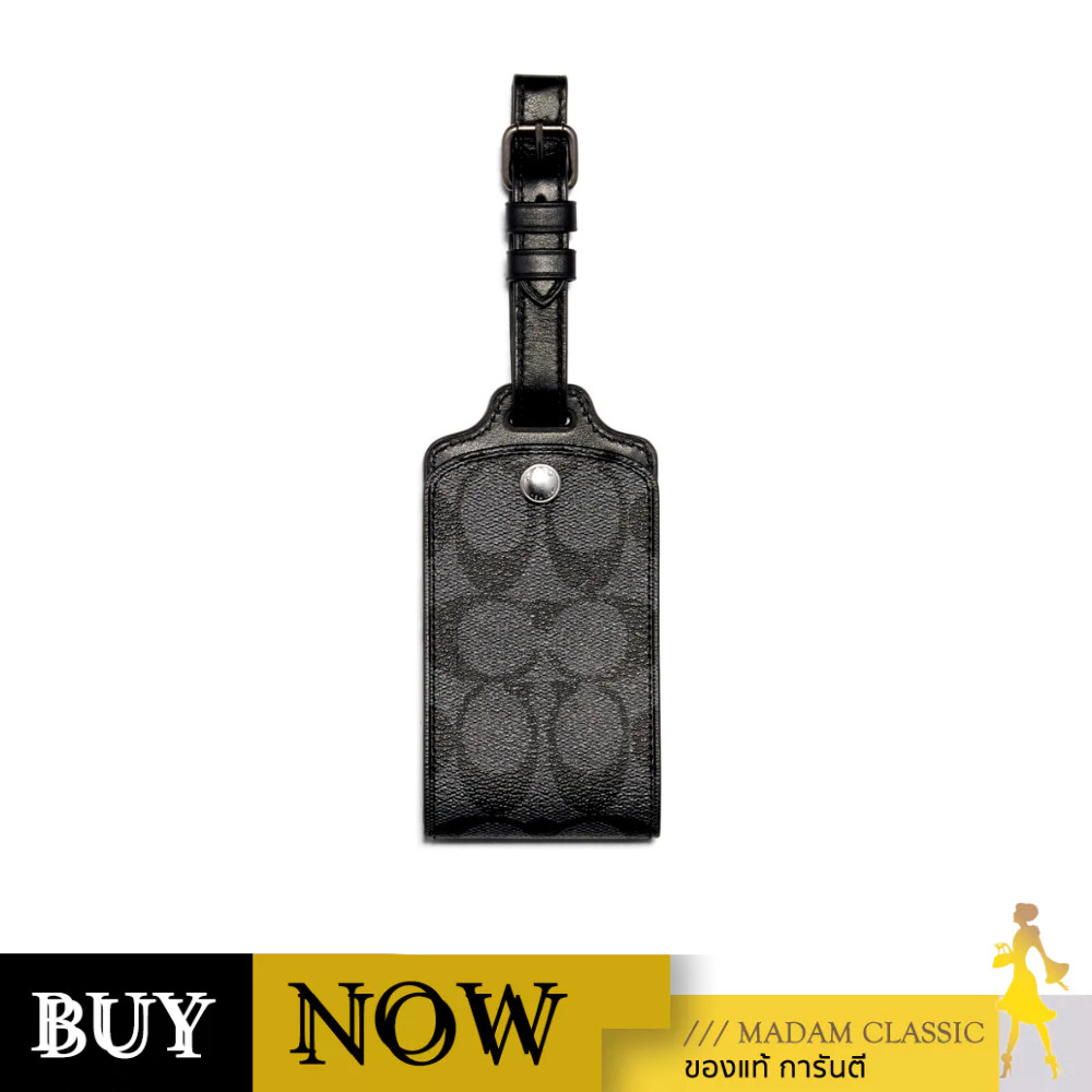 Coach พวงกุญแจ C1614 LUGGAGE TAG(QBCHR) BY:Madamclassic 1