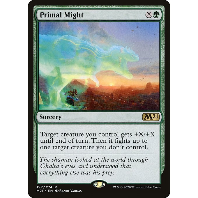 [Core Set 2021] - [M21] - (R) -[Primal Might] -  [2020]
