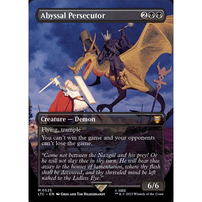 [The Lord of the Rings] - [LTC] - (M) -[Abyssal Persecutor] -  [2023]