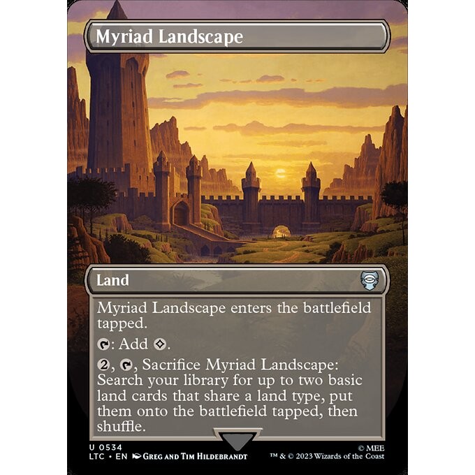 [The Lord of the Rings] - [LTC] - (U) -[Myriad Landscape] -  [2023]