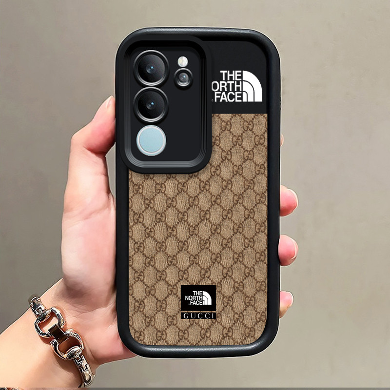 เคสสำหรับ VIVO V29 Pro V27 Pro 5G V25 V25e S16 S17 Pro S17T 5G X80 Lite เคสมือถือยอดนิยมนอร์ทเฟซ
