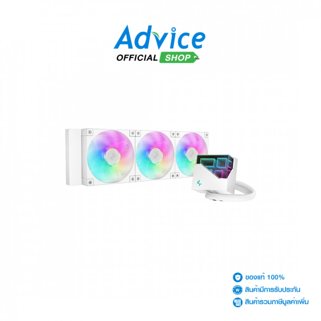 DEEPCOOL LIQUID COOLING LT360 ARGB WHITE - A0164739