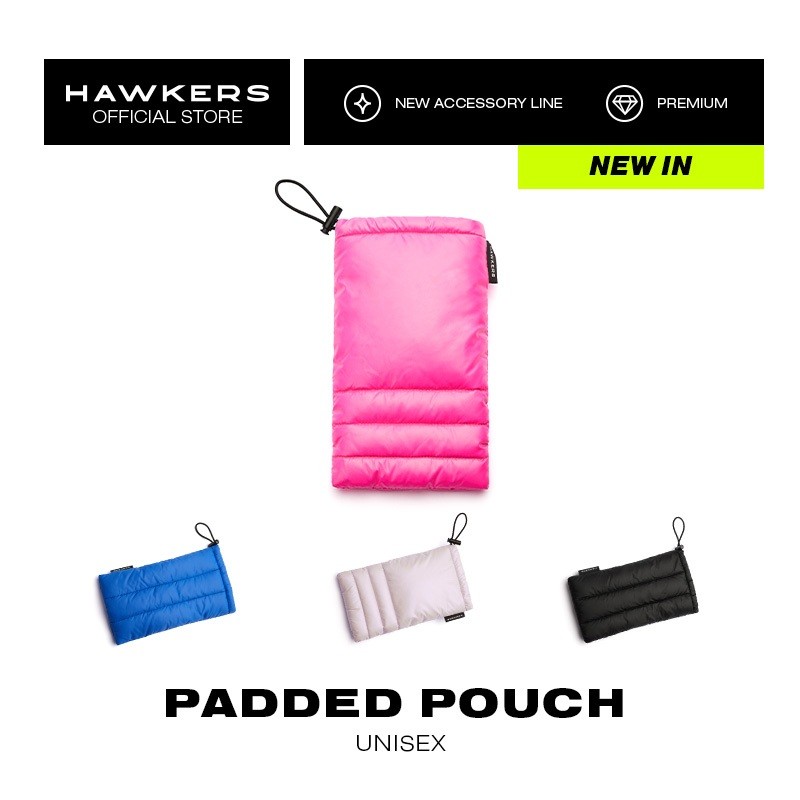 HAWKERS ซองบุกันกระแทกสำหรับแว่นกันแดด