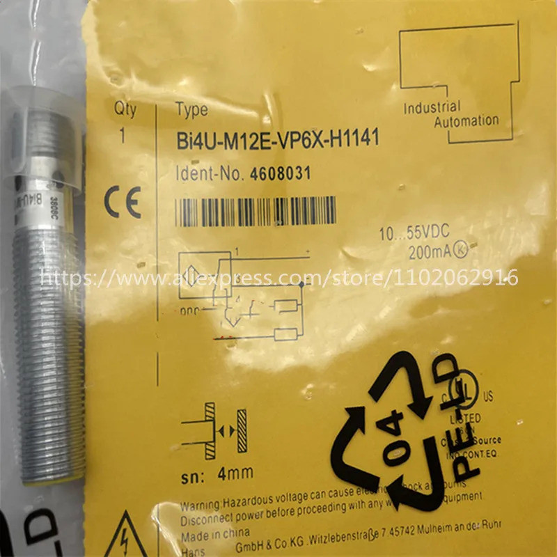 <0>BI4U-EM12WD-AP6X-H1141 สวิตช์ความใกล้เคียง BI4U-EM12WD-AN6X-H1141