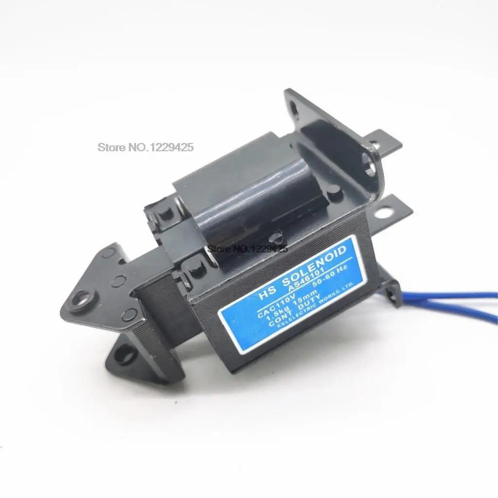 <0>กรรไกรแม่เหล็กไฟฟ้าสำหรับการยึดเกาะ HS SOLENOID AS46101 AC100V 9.81 N 15 มม.