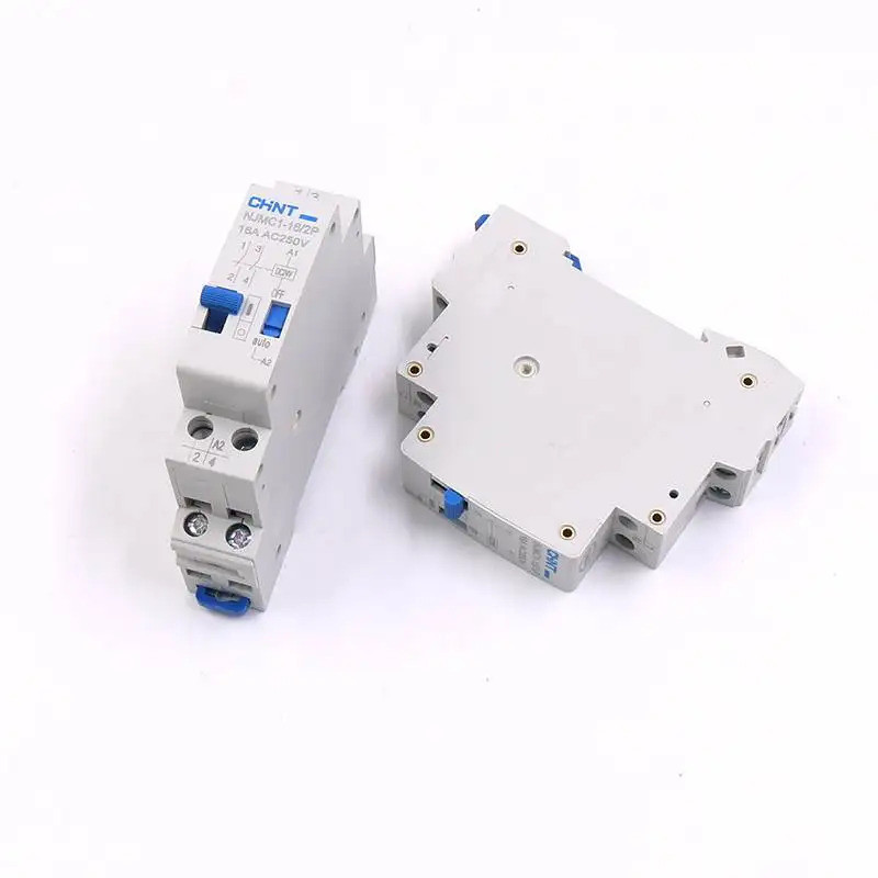 <0>CHINT รีเลย์สัญญาณพัลส์อิมพัลส์ NJMC1-16/1P 2P DC24V AC220V 16A