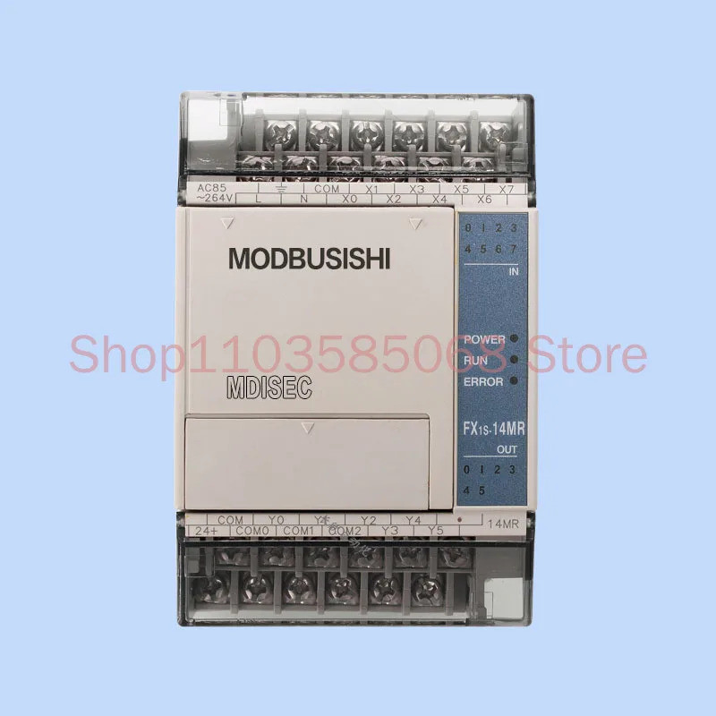 <0> คอนโทรลเลอร์ PLC ใหม่ FX1S-10MR-001 FX1S-10MT-001 FX1S-14MR-001 FX1S-14MT FX1S-20MR-001 FX1S-20M