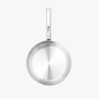 [ขายดี] MEYER BELLA CLASSICO Stainless Steel 20cm / 8" Skillet กระทะสแตนเลสทรงตื้น กระทะทอดไข่(73290-T)