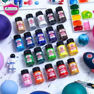 Master Art มาสเตอร์อาร์ต สีอะคริลิค 20 มล. 20 เฉดสี จำนวน 1 ขวด