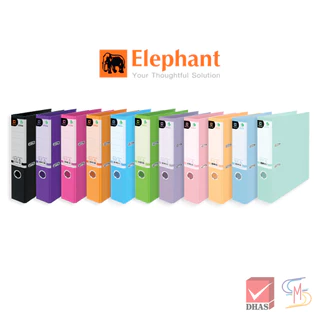 Elephant ตราช้าง แฟ้ม แฟ้มสันแคบ แฟ้มใส่เอกสาร A4 No. 2101A4 จำนวน 1 แฟ้ม