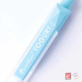 Quantum ปากกา ปากกาลูกลื่น เจลลูลอยด์ โยเกิร์ต 0.5 จำนวน 1 ด้าม
