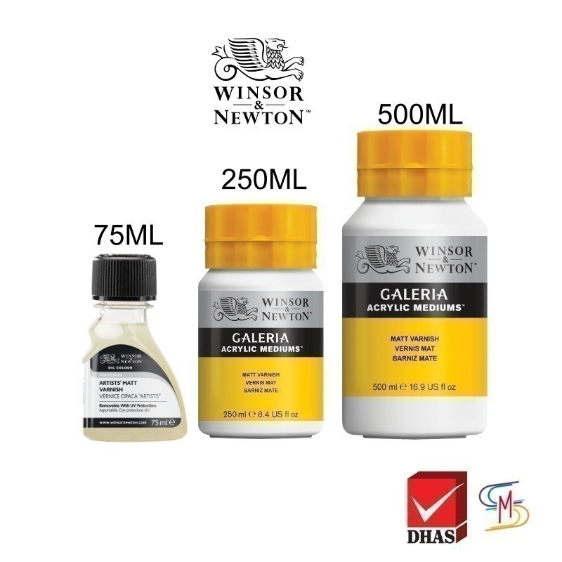 Winsor&Newton สื่อผสมสี อะคริลิค แมทวานิช แบบด้าน จำนวน 1 ขวด