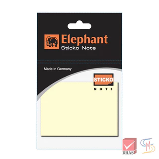 Elephant ตราช้าง กระดาษโน้ต กระดาษโน้ตกาวในตัว สีพาสเทล 2X3 นิ้ว จำนวน 1 แพ็ค
