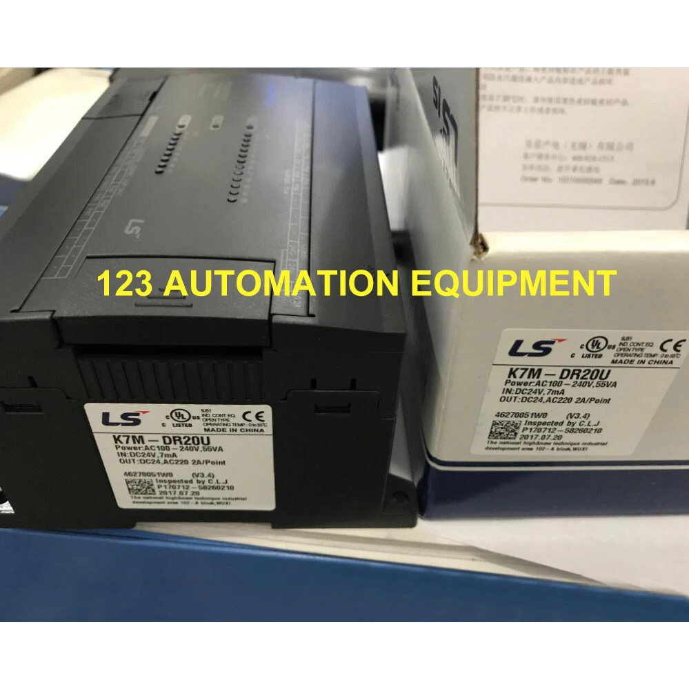 กล่องต้นฉบับใหม่ K7M-DR20U ซีรีส์ LS K120S หน่วยพื้นฐาน PLC