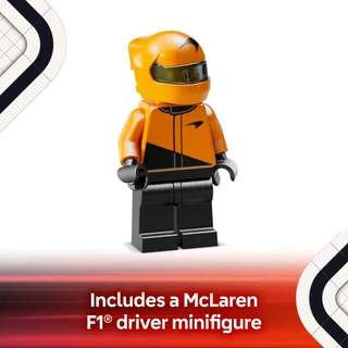 LEGO Speed Champions 77251 McLaren F1 Team MCL38 Race Car (269pcs.), Building Blocks, Kids Toy