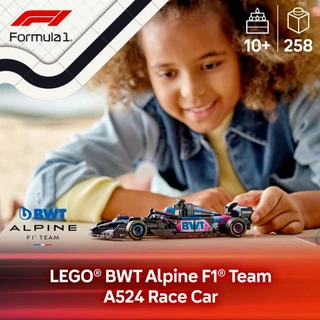 LEGO Speed Champions 77248 BWT Alpine F1 Team A524 Race Car (258pcs.), Building Blocks, Kids Toy
