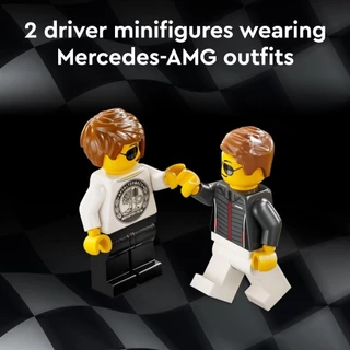 LEGO Speed Champions 76924 Mercedes-AMG G 63 & Mercedes-AMG SL 63 (808pcs.), Building Blocks, Kids Toy