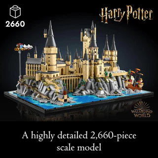 LEGO Harry Potter 76419 Hogwarts Castle and Grounds Building Set (2660pcs.), Building Blocks, Kids Toy
