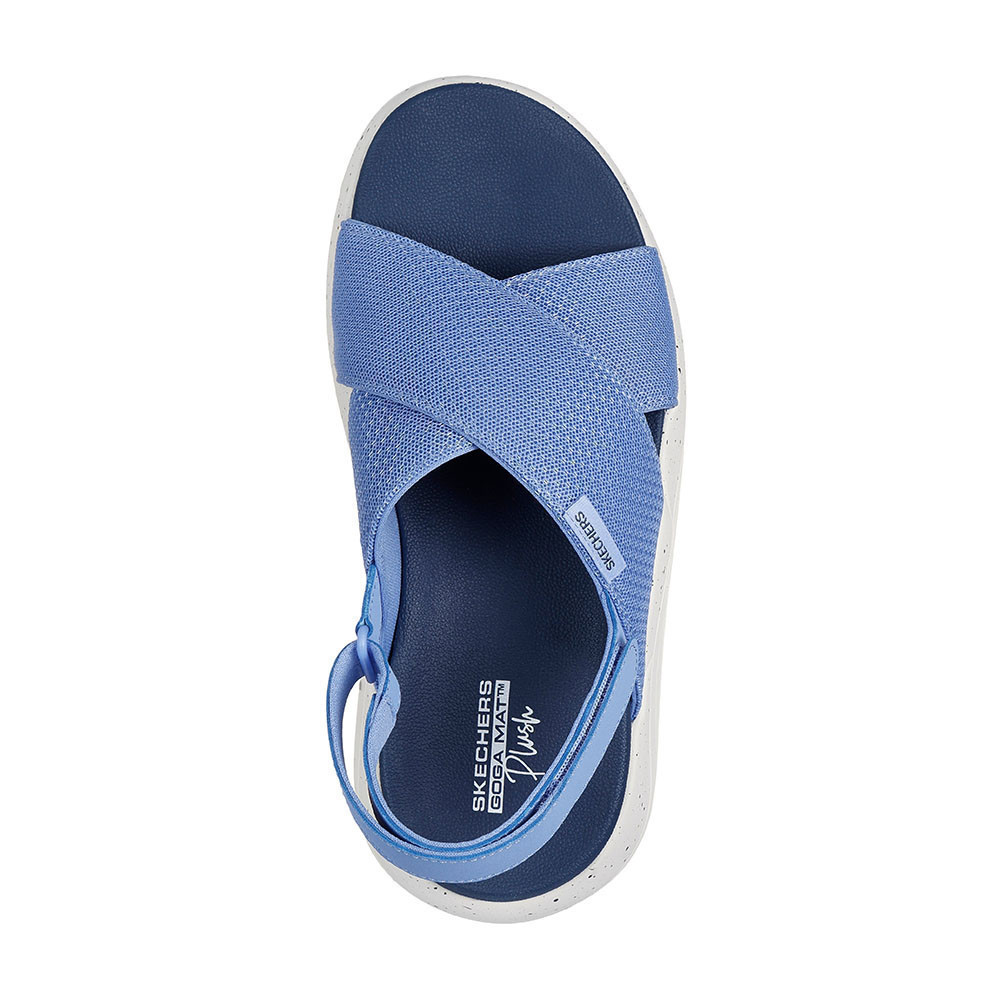 Skechers สเก็ตเชอร์ส รองเท้าแตะผู้หญิง Women Online exclusive On-The-Go Sportlight On-the-GO Sandals Shoes - 141514-BLU